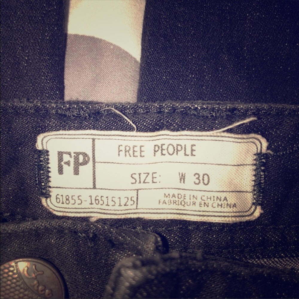 Free People black jeans